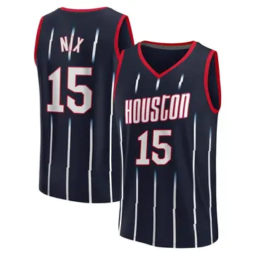 Houston Rockets 2022-23 Daishen Nix 15 Association Edition White Jersey  Swingman - Bluefink